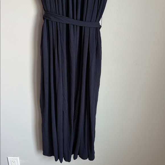 boden arabella jersey dress Arabella Cotton Maxi Dress-Navy, Decorative Blossom main image 0